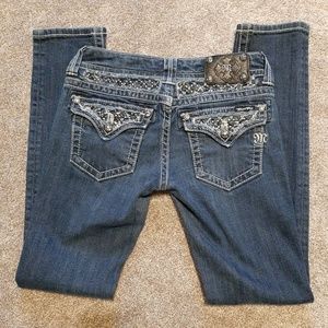 Miss Me Skinny Jeans 27 dark blue